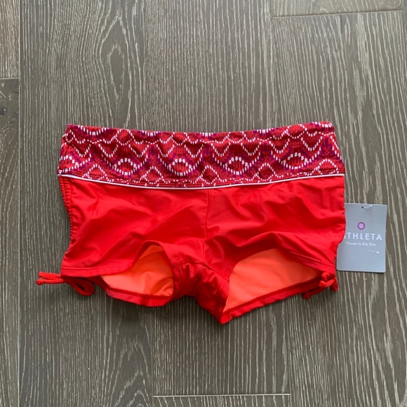 Athleta Other - NWT Athleta Cozumel scrunch swim shorts